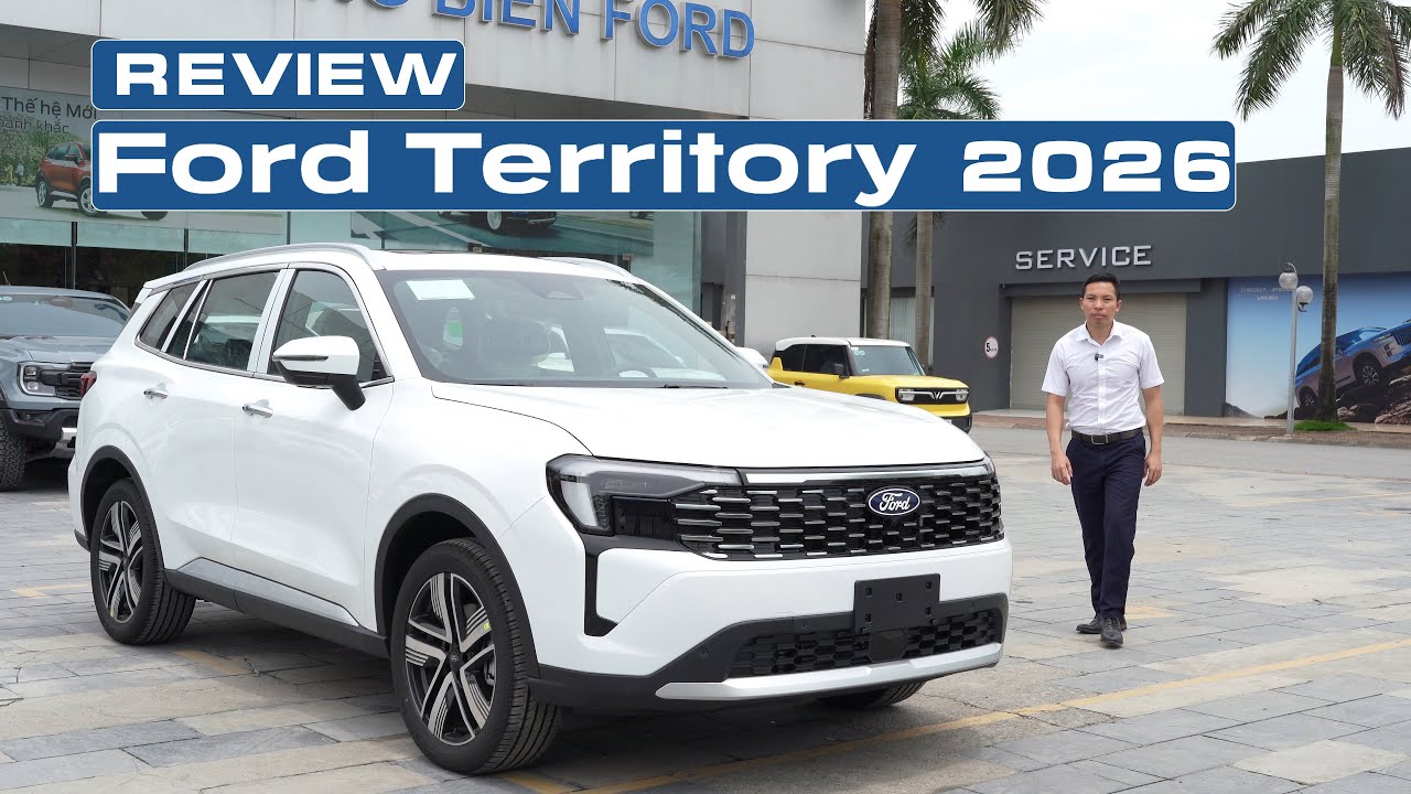 Review Ford Territory 2026 Phiên bản nâng cấp mới | Long Biên Ford
