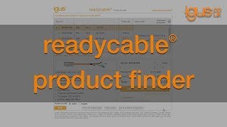 Readycable Product Finder
