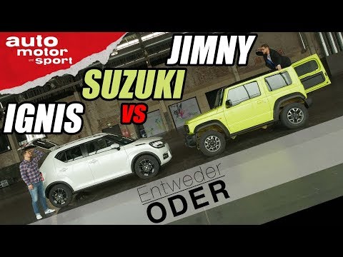 Suzuki Jimny vs Ignis | Entweder ODER | (Vergleich/Review) auto motor und sport