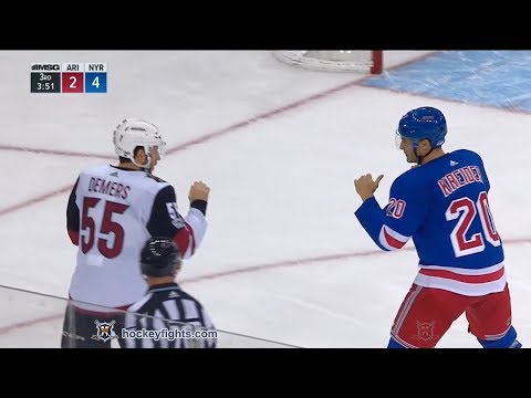 Jason Demers vs Chris Kreider