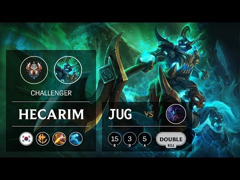 Hecarim Jungle vs Rek'Sai - KR Challenger Patch 9.7