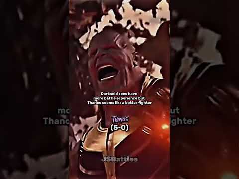 Darkseid vs Thanos
