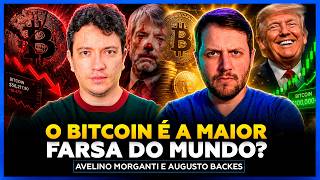 O BITCOIN É A MAIOR FARSA do MUNDO? Augusto Backes e Avelino Morganti no Tubacast