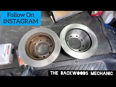 How To Replace the Rear Brake Pad & Rotor 2007 Ford E-150 Cargo Van #DIY #Wearever