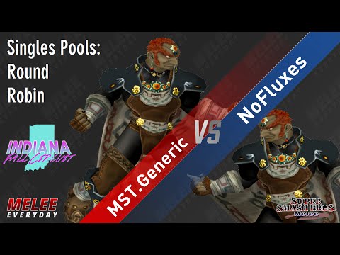 Zero Fox Given - MST.Generic (Ganondorf) vs. NoFluxes (Ganondorf) - SSBM - Pools, Round Robin