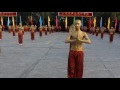 Kungfu performance at WuShu festival DengFeng China