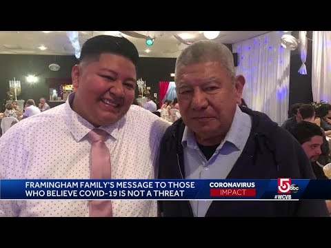 Framingham family's message after losing 81-year-old grandfather to COVID-19