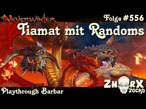 NEVERWINTER #556 Tempel von Tiamat mit Randoms - Zufällige Warteliste -Barbar- Gameplay PS4 Deutsch