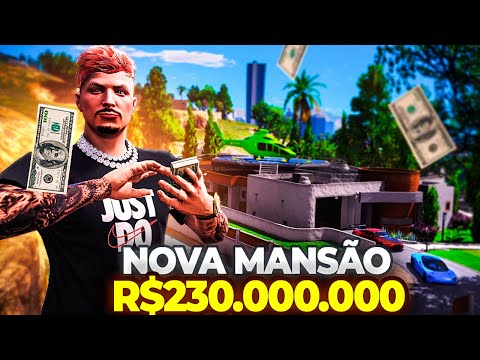 GTA V: VIDA DE RICO | NOSSA CASA FOI ATINGIDA POR UM METEORO E COMPREI UMA MANSÃO MILÍONÁRIA! |EP#47