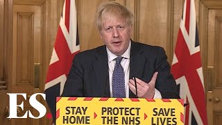 Boris Johnson: UK &#39;past the peak&#39; of coronavirus outbreak
