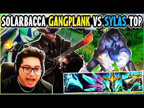 SOLARBACCA Gangplank Vs Sylas Top - NA Grandmaster - Patch 14.2