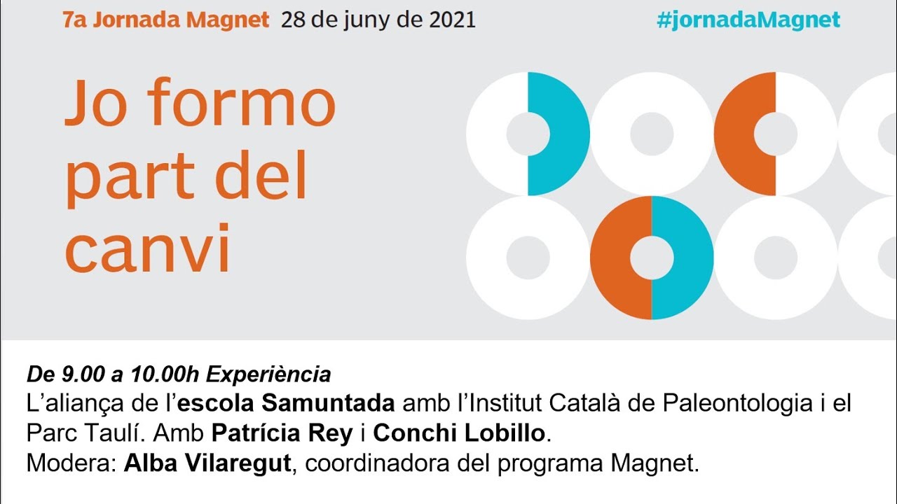 7a Jornada Magnet: l'aliança de l'escola Samuntana amb l'Institut de Paleontología i el Parc Taulí
