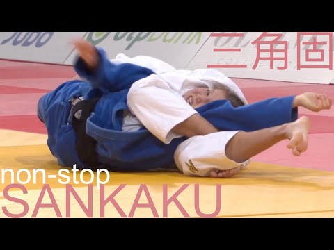 non-stop SANKAKU-gatame (Triangle)! Best of Winter 2023! Womens Judo