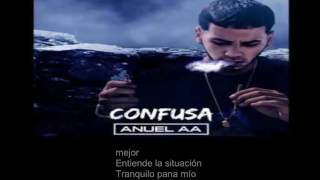 Anuel AA - Confusa Letra