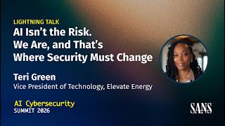 Lightning Talk: AI Isn’t the Risk — We Are