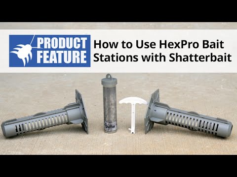  How to Use HexPro Termite Bait Stations with Shatterbait Video 