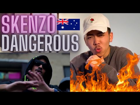 SKENZO - DANGEROUS (Official Video) AMERICAN REACTION! Australian Drill Rap Music 🇦🇺🔥 *HARD!!*