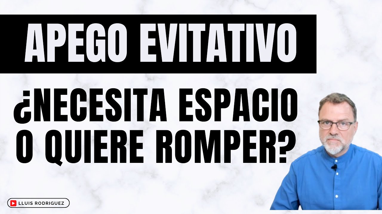 Apego evitativo. ¿Cómo sé si se está tomando un tiempo o quiere dejar la relación?