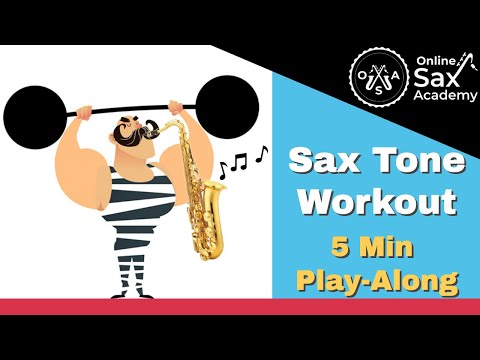 Fun Sax Long Tone Workout [5min Play-Along] #6