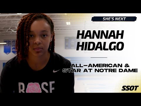 Meet Hannah Hidalgo: Notre Dame's Rising Basketball Star | She's Next