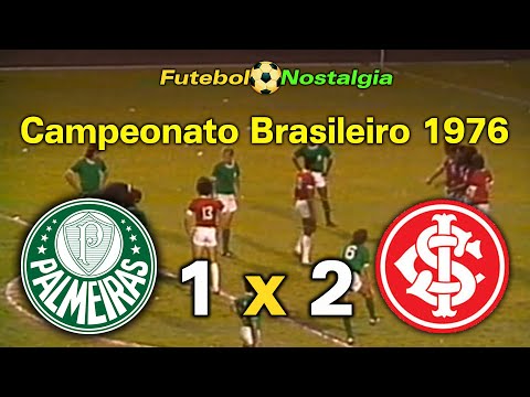 Palmeiras 1 x 2 Internacional-RS - 14-11-1976 ( Campeonato Brasileiro )