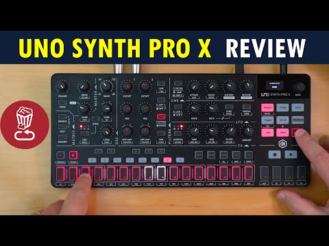 Обзор аналогового синтезатора IK Multimedia UNO Synth Pro X