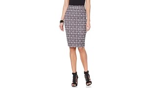 Wendy Williams Scuba Pencil Skirt