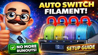 Creality CFS Auto Refill Explained (Step-by-Step Tutorial)