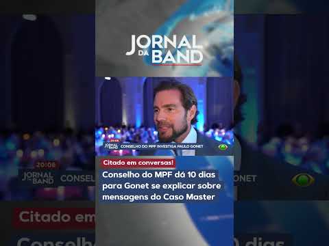 Conselho do MPF dá 10 dias para Gonet se explicar sobre mensagens do Caso Master