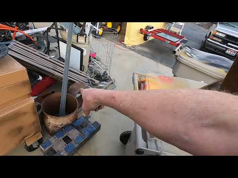 DIY 14" Gold Ore Rock Crusher 03/31/2019