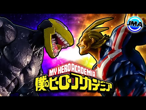 All Might vs Nomu 💥 EPIC Stop Motion / BEST FIGHT SCENE のヒーローアカデミア