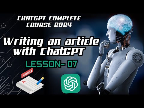 ChatGPT Full Course For 2024 Complete ChatGPT Full Course ChatGPT Tutorial