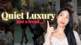 The Rise of Quiet Luxury: Why Affluent People are Opting for Understated Fashion