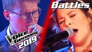 Herbert Grönemeyer - Flugzeuge im Bauch (Lukas vs. Fidi) | The Voice of Germany 2019 | Battles