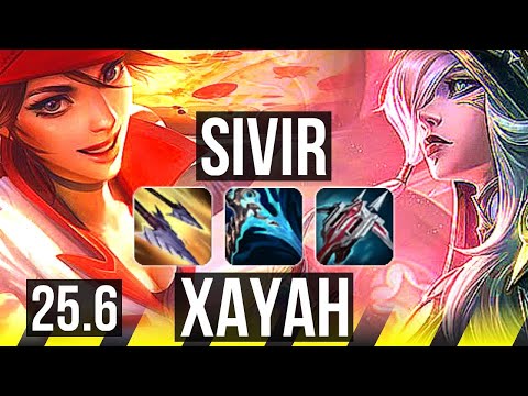 SIVIR & Bard vs XAYAH & Alistar (ADC) | EUW Master | 25.6