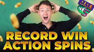 NEW MAX WIN FROM ACTION SPINS ON NINE TO FIVE WITH CASINODADDY 🤯