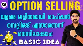 ഓപ്ഷൻ സെല്ലിങ്ങ് എന്തെന്ന് മനസിലാക്കാം?  Option Selling explained in Malayalam