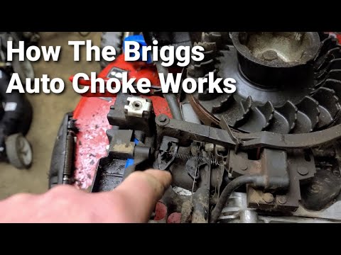 How The Auto Choke Works On A Briggs And Stratton Lawnmower Engine #briggsandstratton #lawnmower
