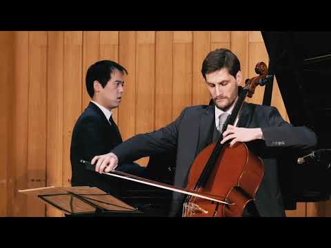 Frank Huang and Cole Tutino play Rachmaninov Cello Sonata in G Minor, 1st movement