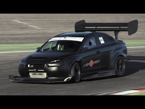 Time Attack Lancer EVO X by J-Spec Performance w/ Sequential Gearbox In Action!