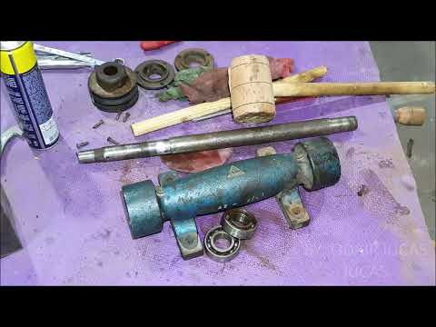 Troca de rolamentos fácil  / / Easy exchange of bearings