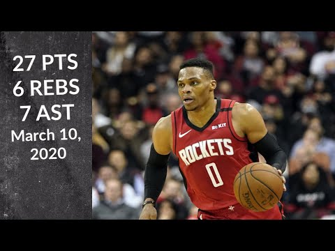 Russell Westbrook 27 PTS 6 REBS 7 AST | Rockets vs Timberwolves | Full Highlights 3/10/2020