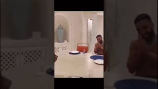 P Diddy and French Montana are oil up together 👀 AFTER FREAK-OFF #viralvideo #youtubeshorts