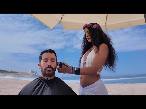 💈🇵🇪 WE DID IT AT A PERUVIAN BEACH