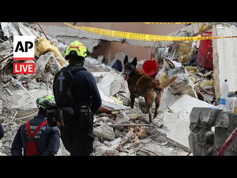 LIVE: Search and rescue continues in Colombia after earthquake