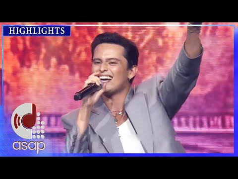 James Reid serenades Kapamilyas with "Randomantic" at ASAP in England | ASAP