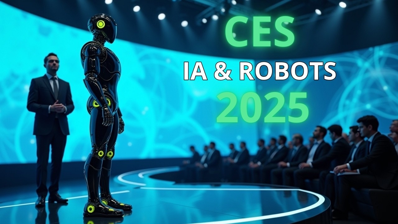 Les technologies IA et ROBOTS les plus COOL dévoilées au CES 2025 !