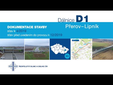 D1 0137 Přerov - Lipník nad Bečvou (dokumentace stavby)