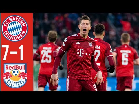 Highlights | Bayern 7(8)-(2)1 RB Salzburg | UEFA Champions League 2022 - | EANS