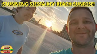 Stunning Sunrise at Siesta Key Beach, Sarasota Florida!